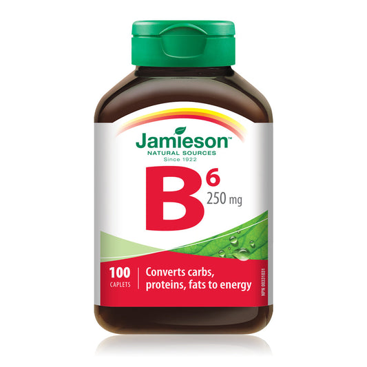 Vitamin B6 Pyridoxine Caplets